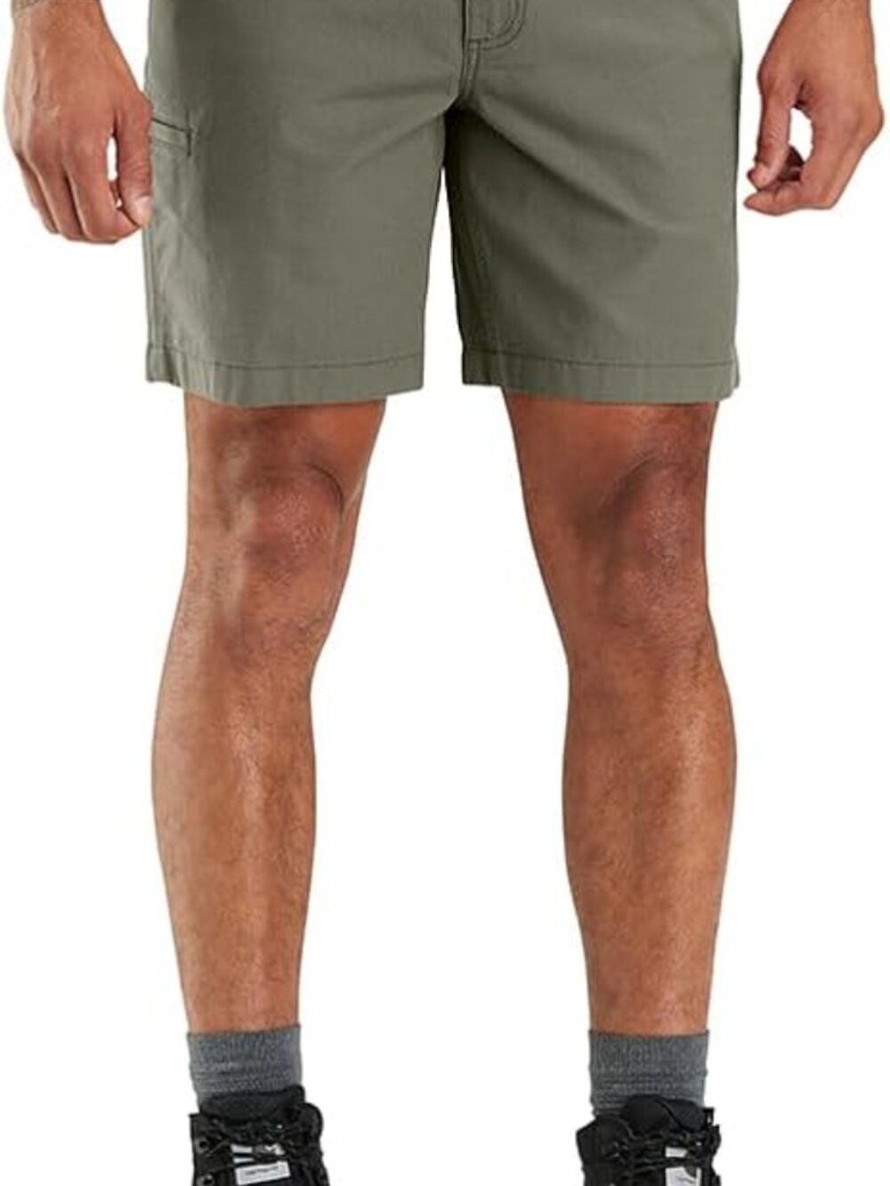 Carhartt Olive Green Rugged Flex Relaxed Fit Work Shorts